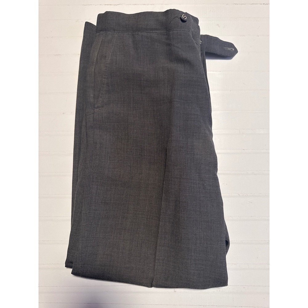 VTG Sansabelt Jaymar Slacks Mens 34x29 Grey Good Vintage Beltless Dress Pants